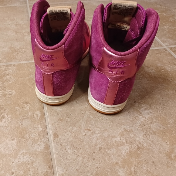 RARE Nike Air Force 1 Light High 'Rave Pink' Wo.9 - Picture 6 of 8